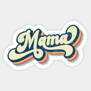 Mama Retro	Livin that Crazy Mom Life Sticker